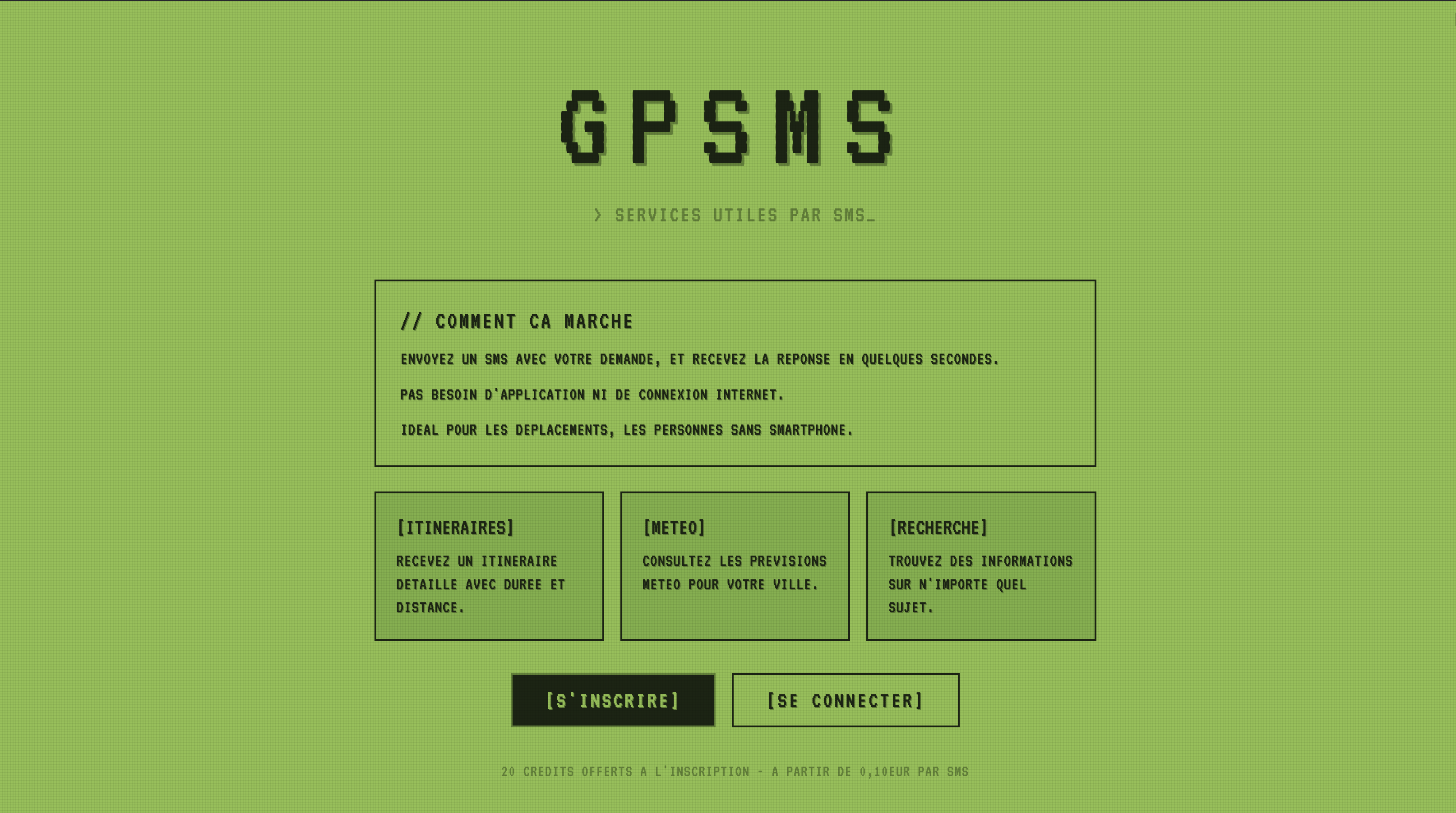 GPSMS 🇪🇺 (en développement actif)