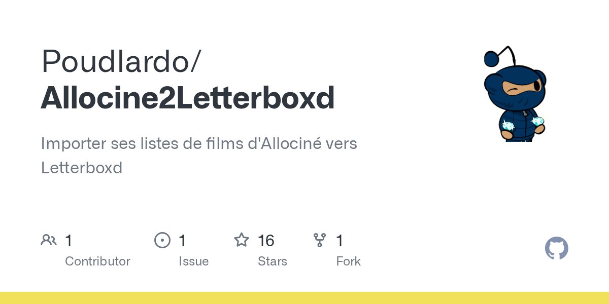 Allociné2Letterboxd